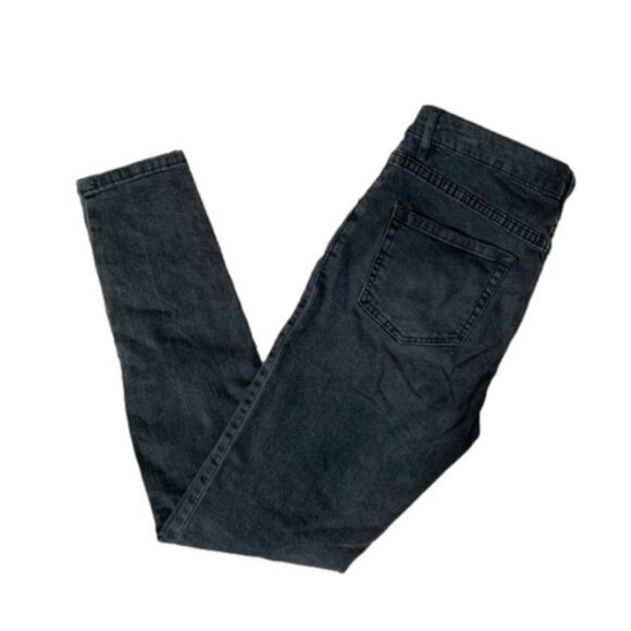 Garage Women’s Jeans High Rise Waist Jegging Stretch Denim Zipper Black Size 5 - Picture 2 of 10